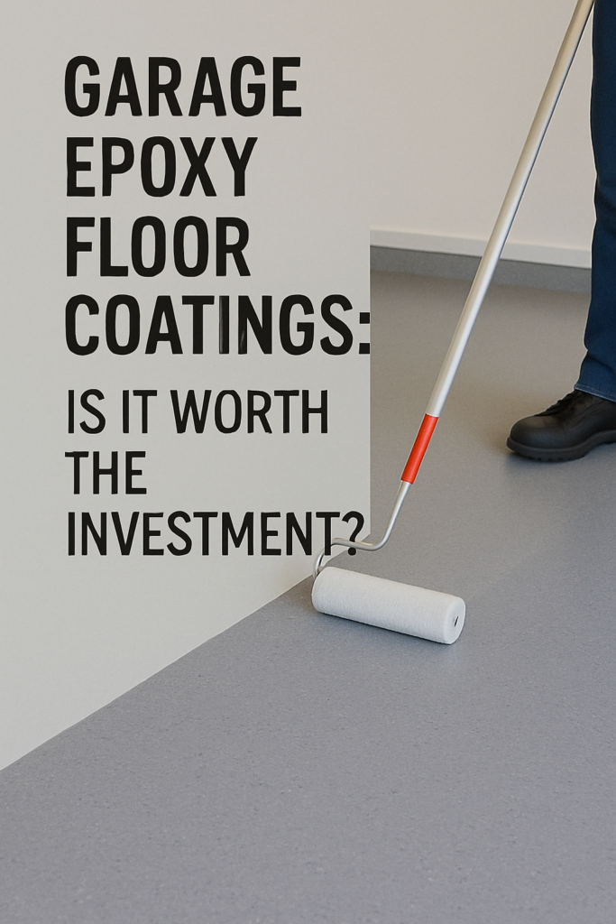 Garage Epoxy Floor Coatings: Is It Worth the Investment? - Canada ...