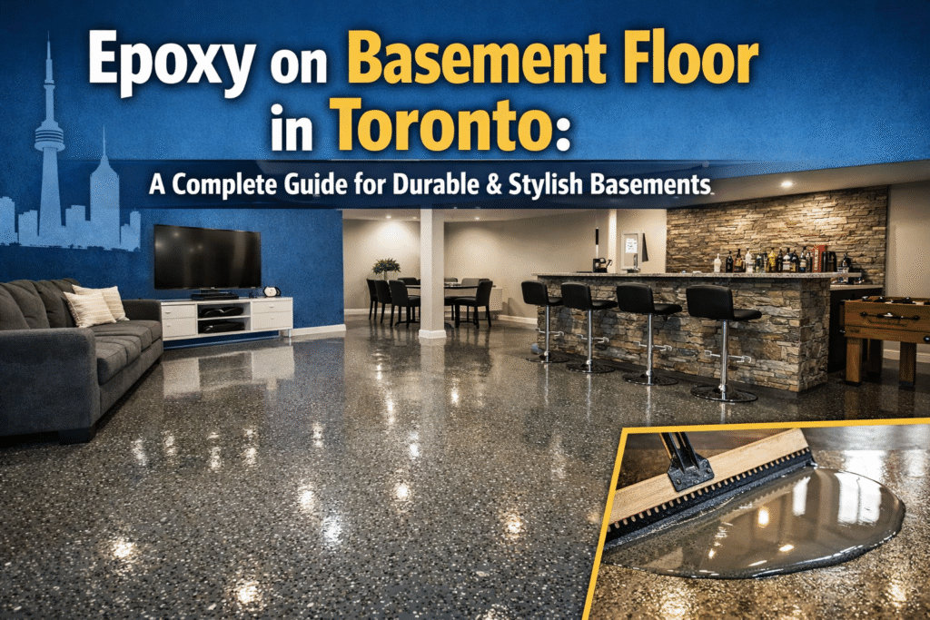 Epoxy on Basement Floor in Toronto: A Complete Guide for Durable ...