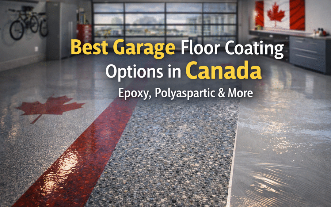 Best Garage Floor Coating Options in Canada: Epoxy, Polyaspartic & More