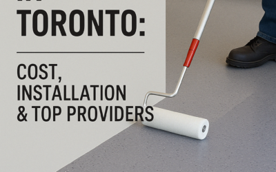 Epoxy Flooring in Toronto: Cost, Installation & Top Providers