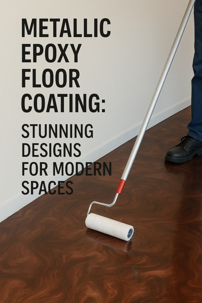Picture of Metallic Epoxy Floor Coating: Stunning Designs for Modern Spaces ...