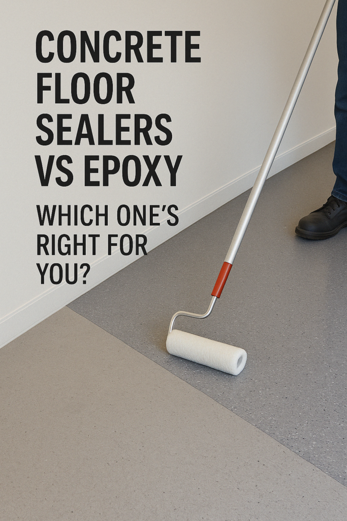Image showcasing Concrete Floor Sealers vs Epoxy: Which One's Right for You? - Canada ...