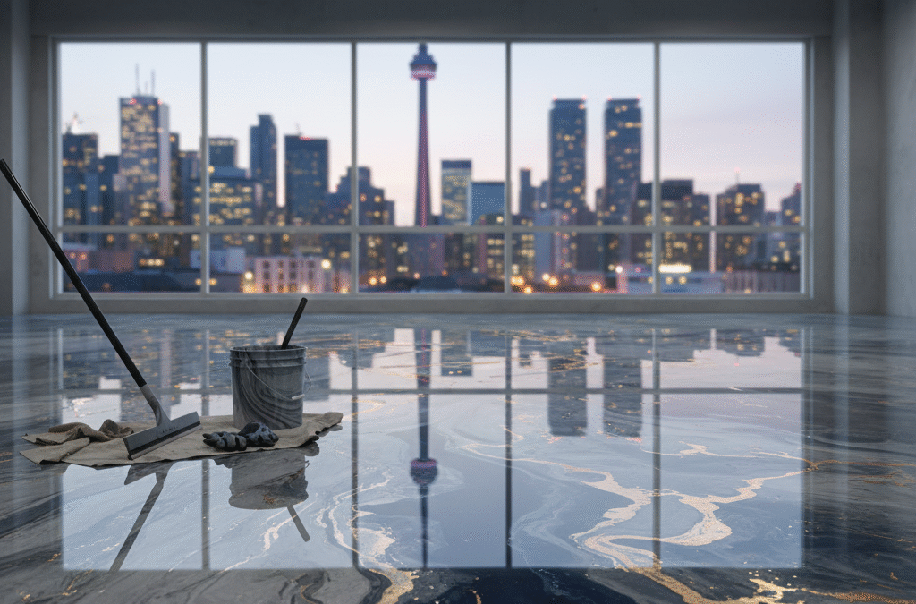 epoxy flooring contractor in Toronto