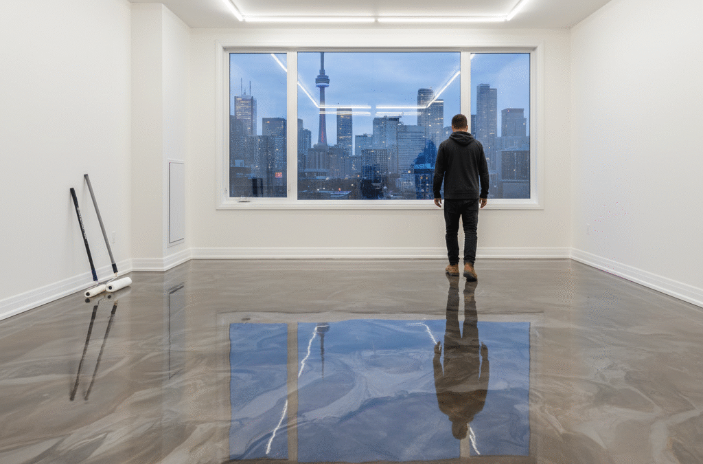 epoxy flooring services in Toronto