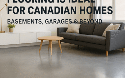 Why Epoxy Flooring is Ideal for Canadian Homes – Basements, Garages & Beyond